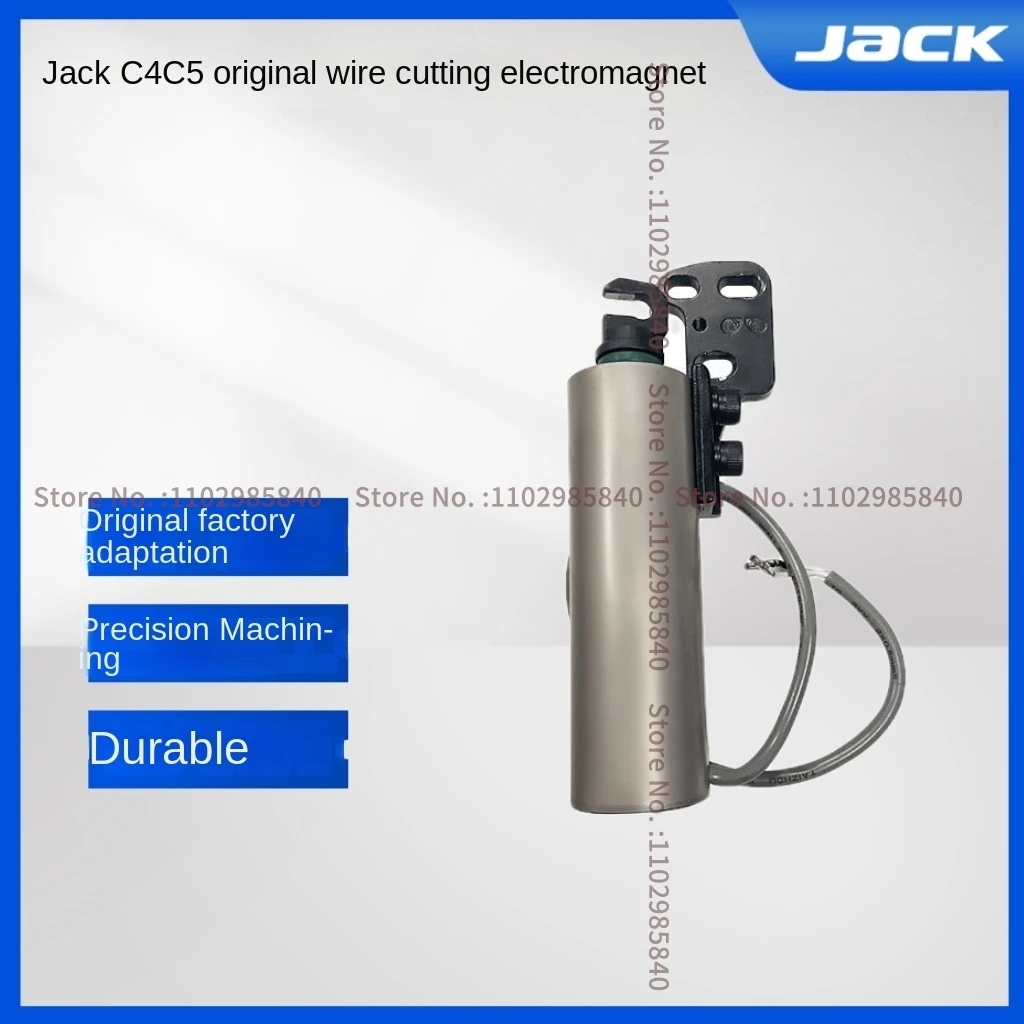 

1 шт. новый оригинальный электромагнитный клапан с автоматической резьбой, электромагнит для Jack Bruce C4 C5 B5 B6, компьютерная швейная машина с оверлоком