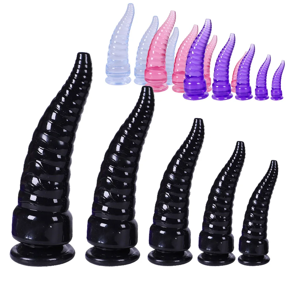 Consolador tentáculo de pulpo, tapón Anal, dilatador de glúteos con ventosa grande, Juguetes sexuales para mujeres y hombres, expansor de ano, masaje de próstata