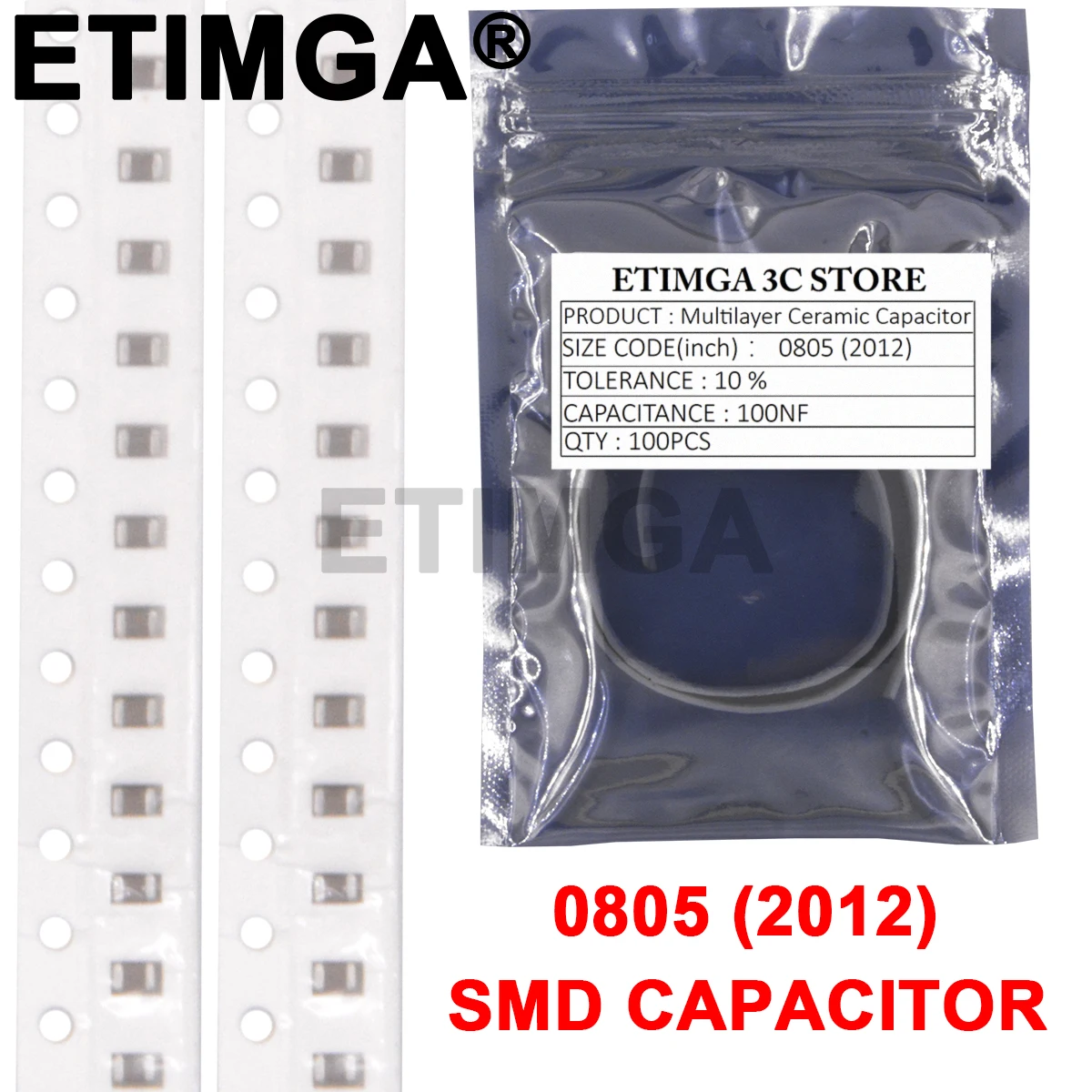 100Pcs 0805 Smd Chi…