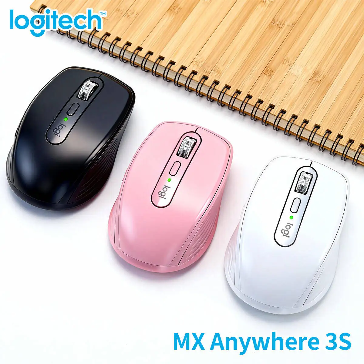 

Logitech MX Anywhere 3S Rechargeable Mouse for Swift Laptop 1-Min Charge 3-Hour Use