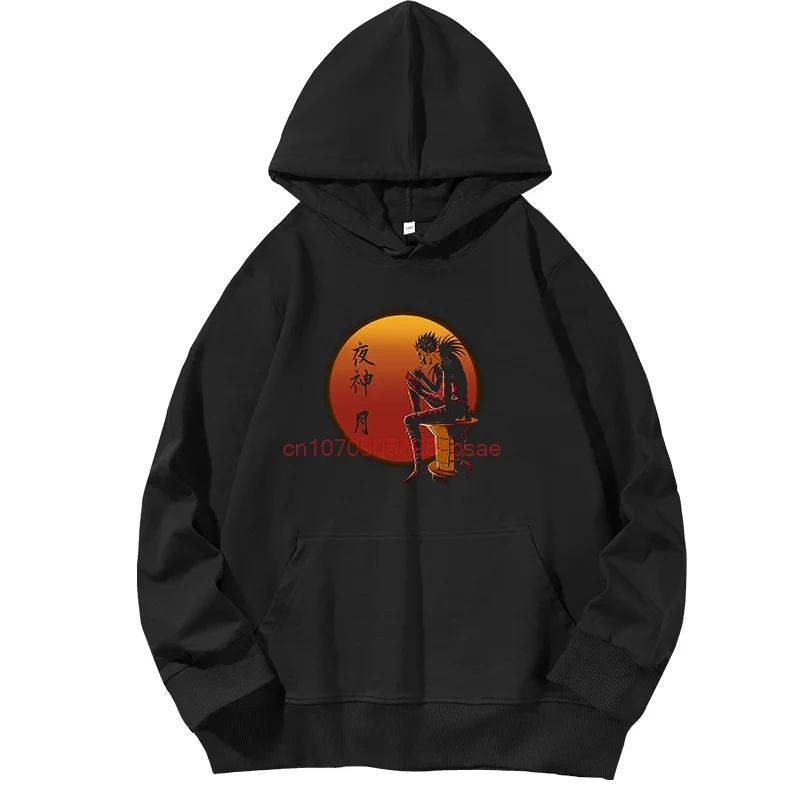Sudadera con capucha clásica Manga Death Notespring otoño Essentials Shinigami Ryuk Moon gráfico sudaderas con capucha jerseys ropa masculina