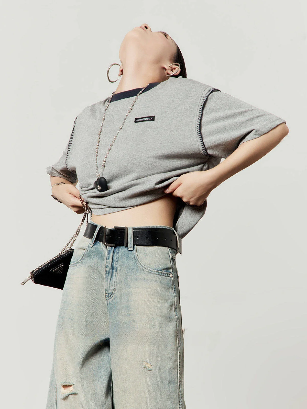 

Pure Color Loose ort Sve round Ne T-irt Women's Summer New Sle Casual Comfortable Breathable Sweat Absorbent