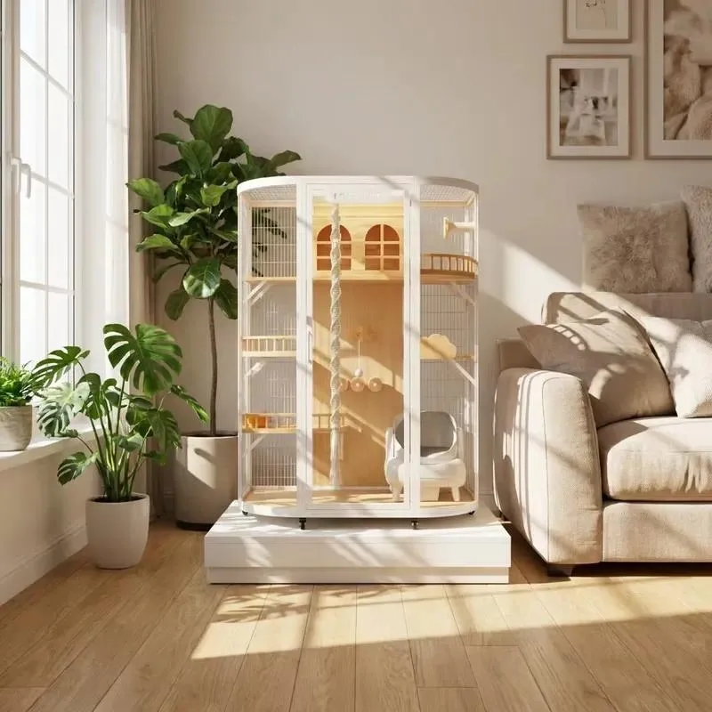 Luxury Solid Wood Multi Storey Loft Cat Residence Large Indoor Premium