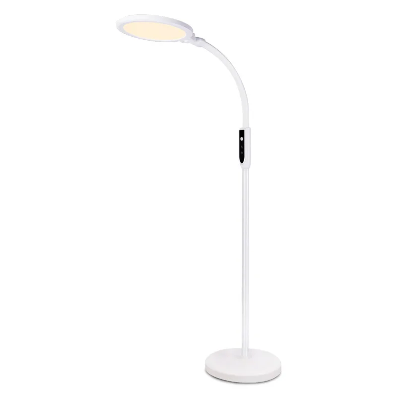 

Eye protection intelligent voice bedroom floor lamp reading voice control learning vertical living room sofa table lamp