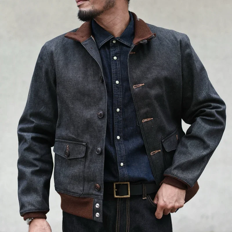 

Летающая джинсовая куртка A1 Куртка ВВС MCCOYS