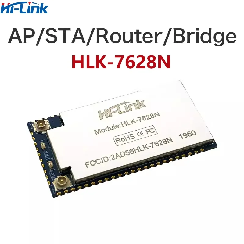 Hi-Link 2.4G UART Low Cost Openwrt MT7628N/HLK-7628N WiFi Router Module HLK-7628N Wireless Wifi Router Module Kit MT7628NN