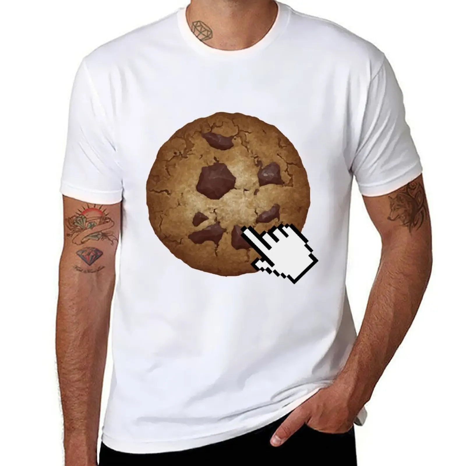 

Cookie Clicker shirts T-Shirt t shirts for man cotton funny cotton t shirt man T-Shirt