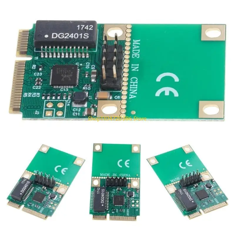 Mini PCIe to Gigabit Card que cumple con IEEE802.38023u, 802.3ab