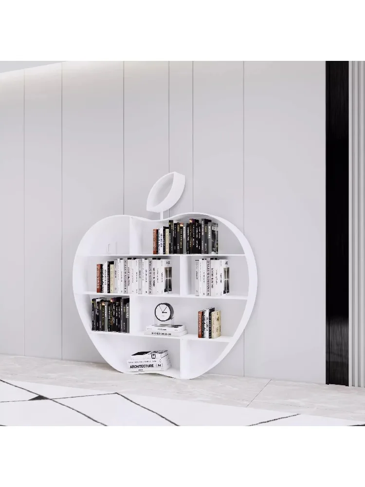 Children's bookshelf, home floor-to-ceiling bookcase, library reading room easel
