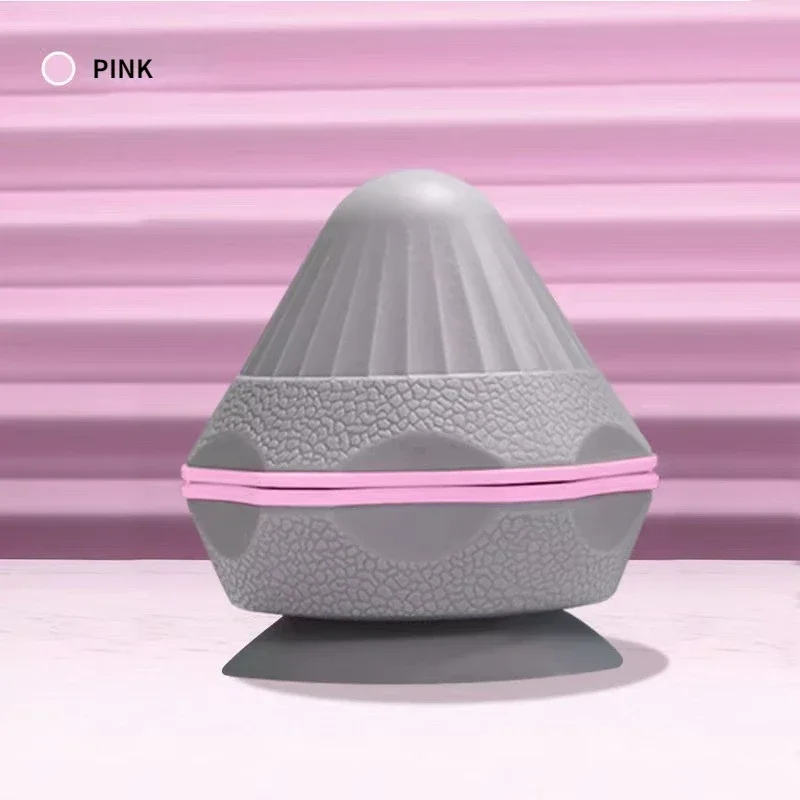 Cono de masaje de silicona, Bola de adsorción sólida, Psoas, columna torácica, escápula, pie, Yoga, liberación muscular, aparato de masaje para