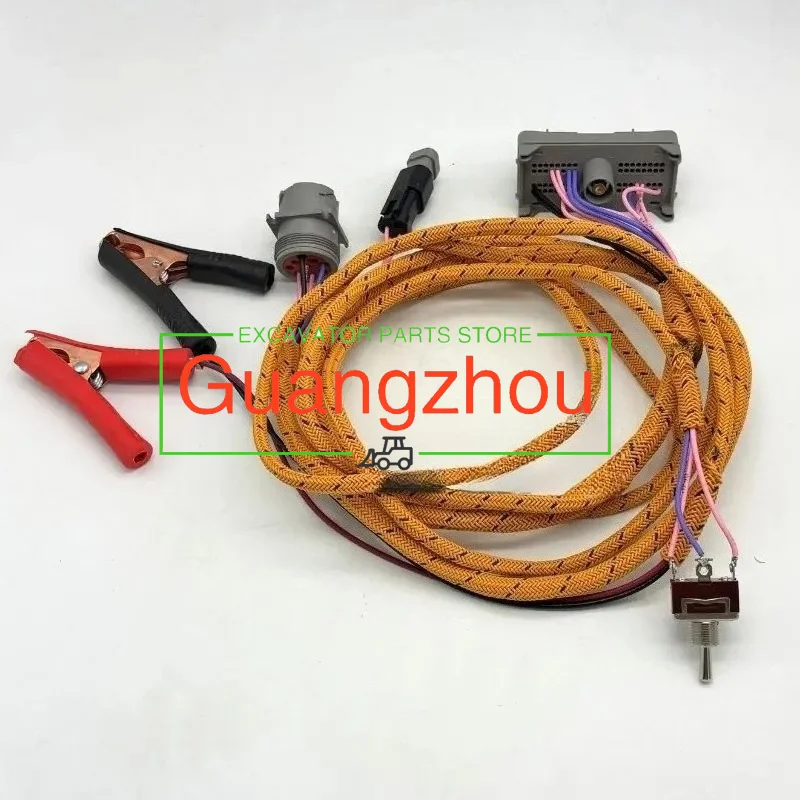 C6.4 Engine Start Test Wiring Harness Detection Repair Wire Harness C6.4 C4.2 C4.4 C6.6 C7.1 for Parts Excavator