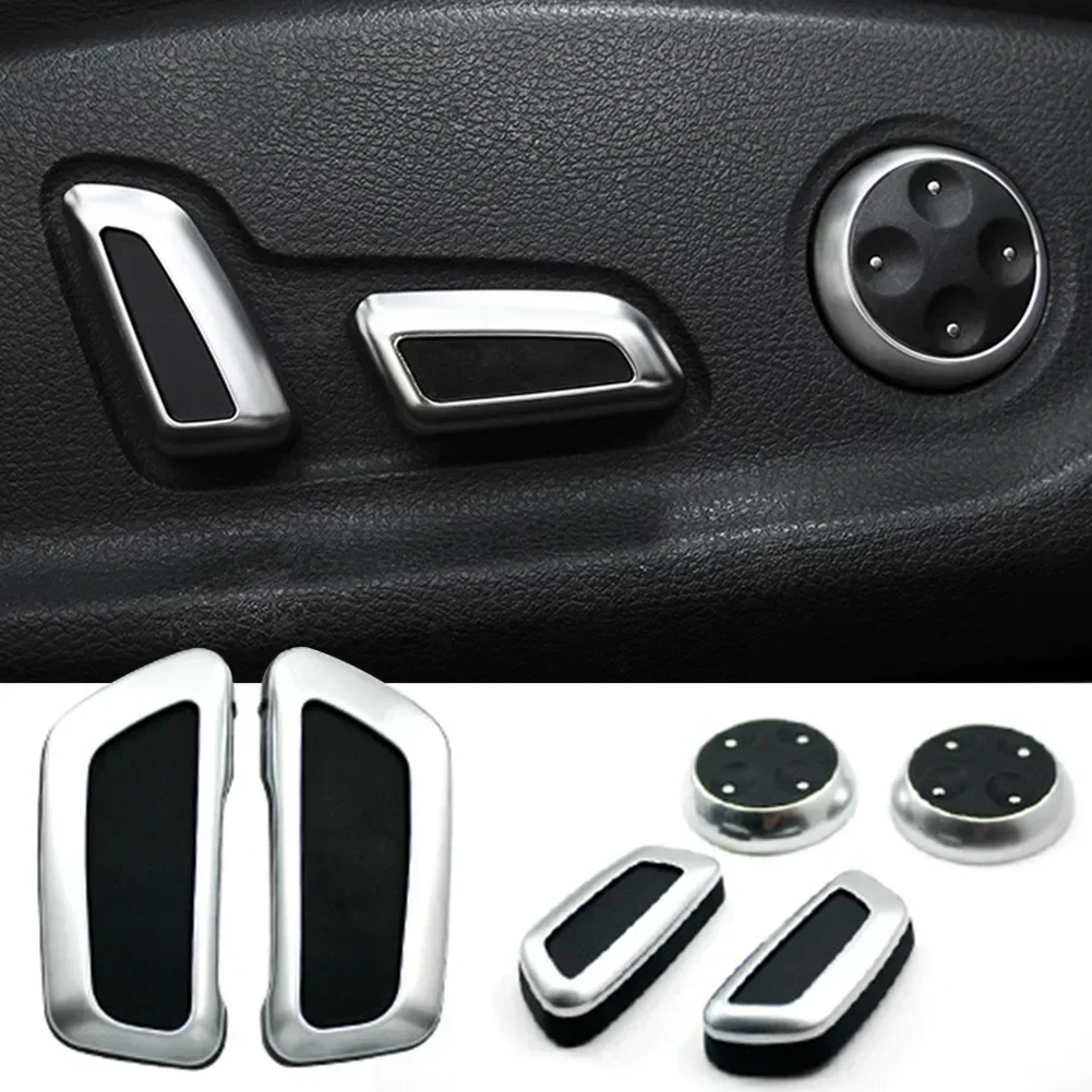 6pcs For Volkswagen /VW Jetta MK5 GTI Passat B7 CC Tiguan for Audi Q3 Q5 A3 A4 A5 A7 Seat Adjustable Knob Button Switch