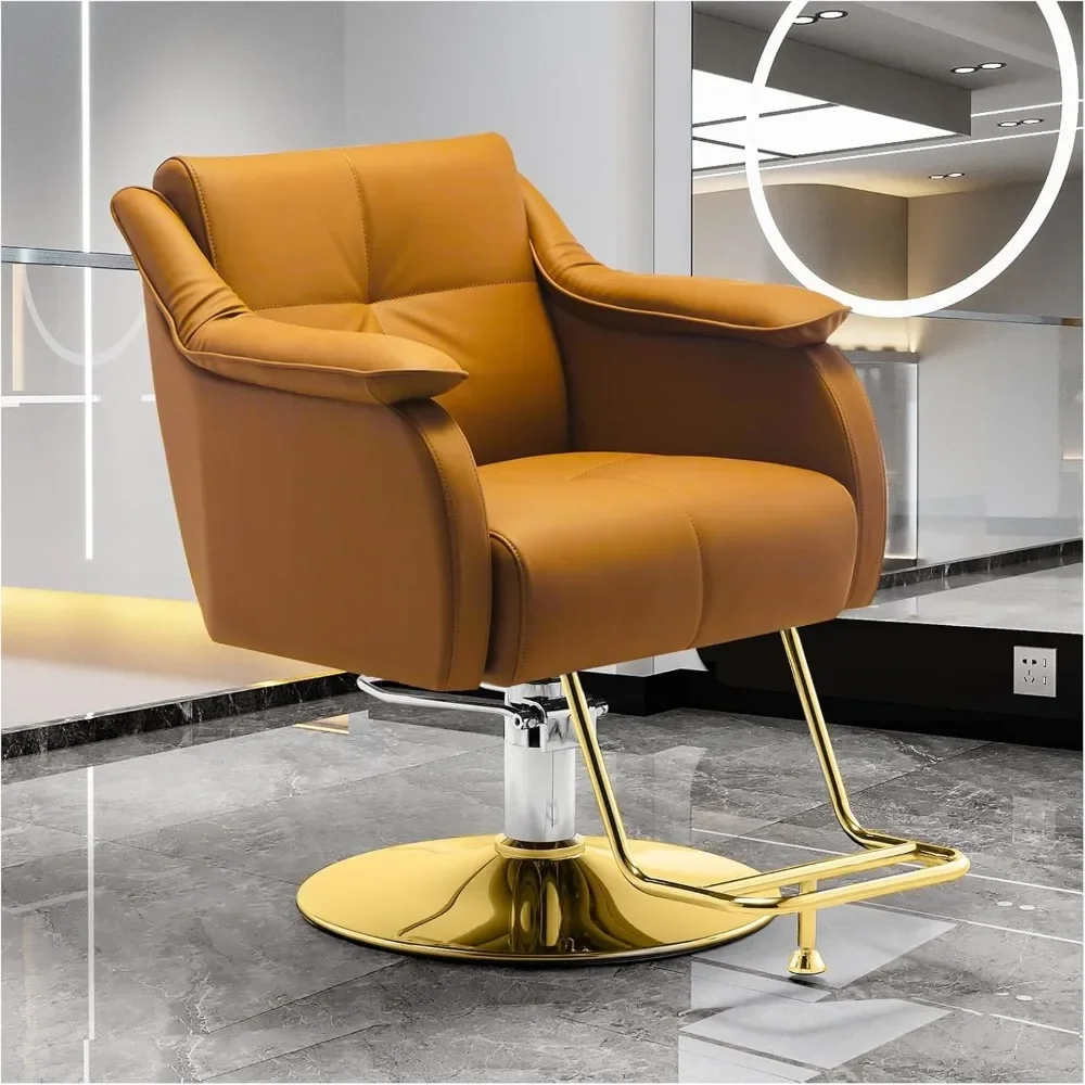 Barber Chair, Salon Chair Hydraulic Business Or Home,Beauty Styling Chair Beauty Shop Salon Chair