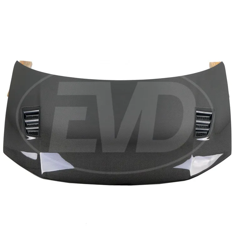 

RR STYLE CARBON FIBER HOOD for 2011-2013 HONDA CIVIC 4D