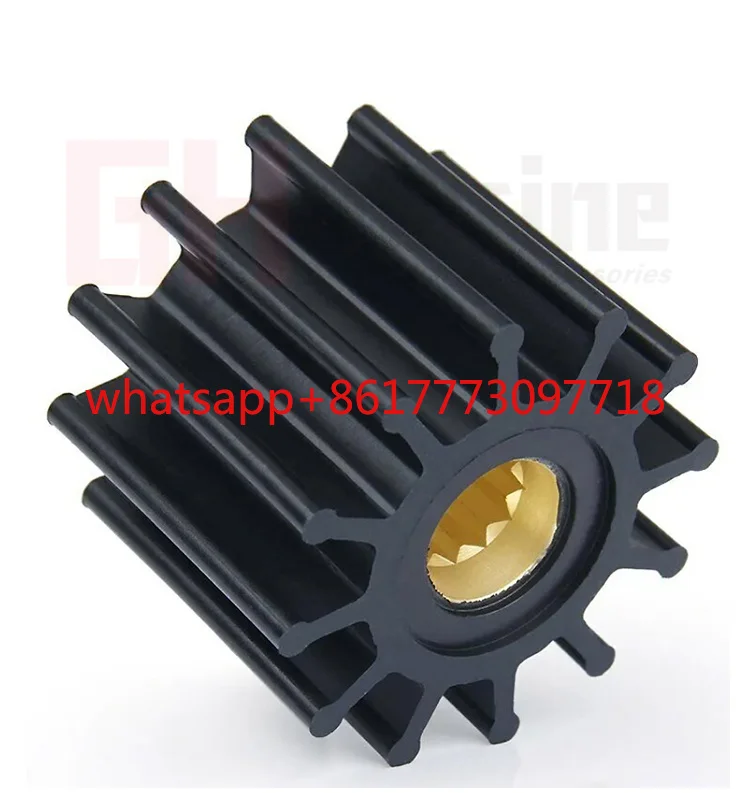 

Suitable for marine engine seawater pump rubber impeller 21700443/21700445