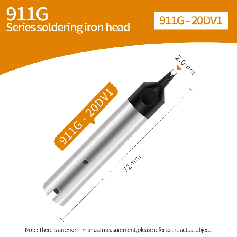 911G Soldering Iron Tips 911G-16PC 20PC 24PC 30PC 40PC 911G-16DV1 20DV1 24DV1 911G-30DV1 40DV1 For Quick 9233 Soldering Robot