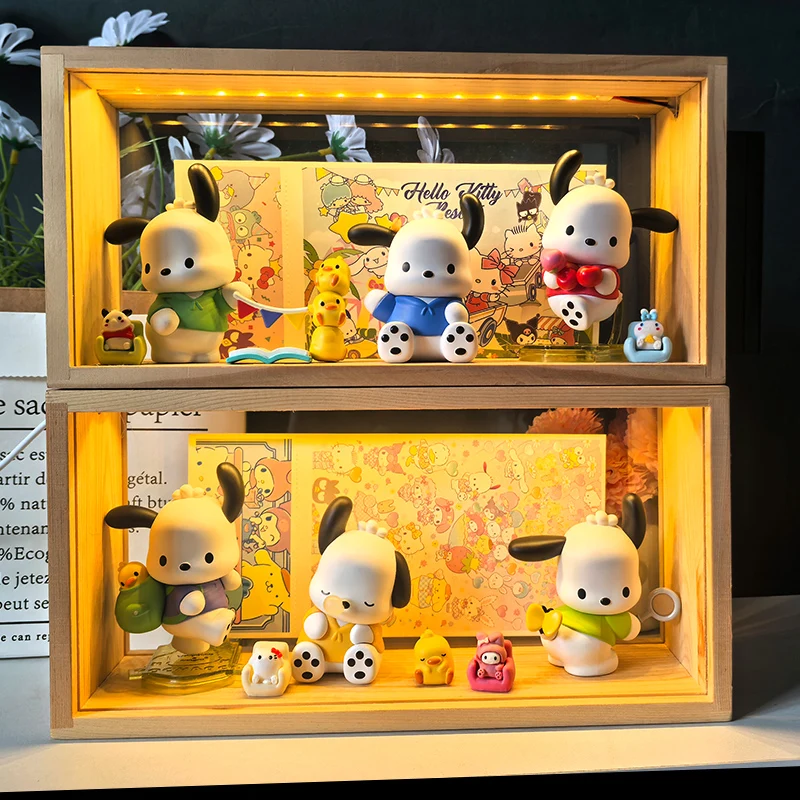 

Genuine Sanrio Pacha Dog Going to School is really interesting Figure Night Light Gift for Girlfriend Girls Children