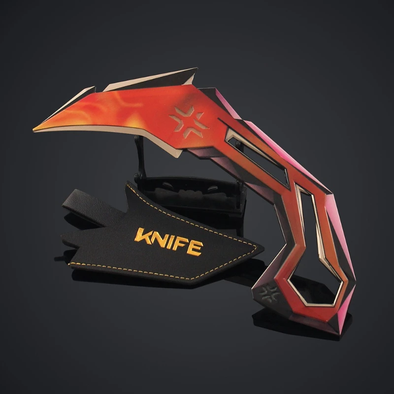22 centimetri Valorant 2025VCT Artiglio Coltello Modello Vestito di Pelle giocattoli Merce di Gioco Desktop ornamento decorazione Decorazioni della stanza Regalo Giocattolo