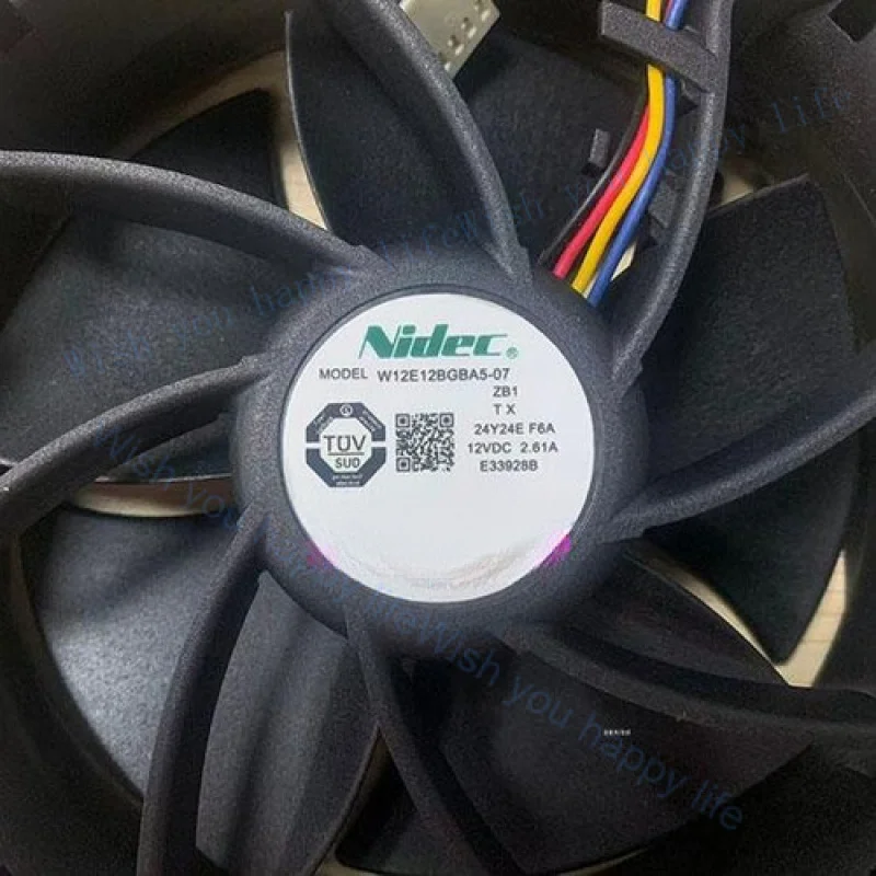 LL 1 Pc. for   Cooling Fan 12038 DC12V 2.61A 12CM 4Pin  W12E12BGBA5-07