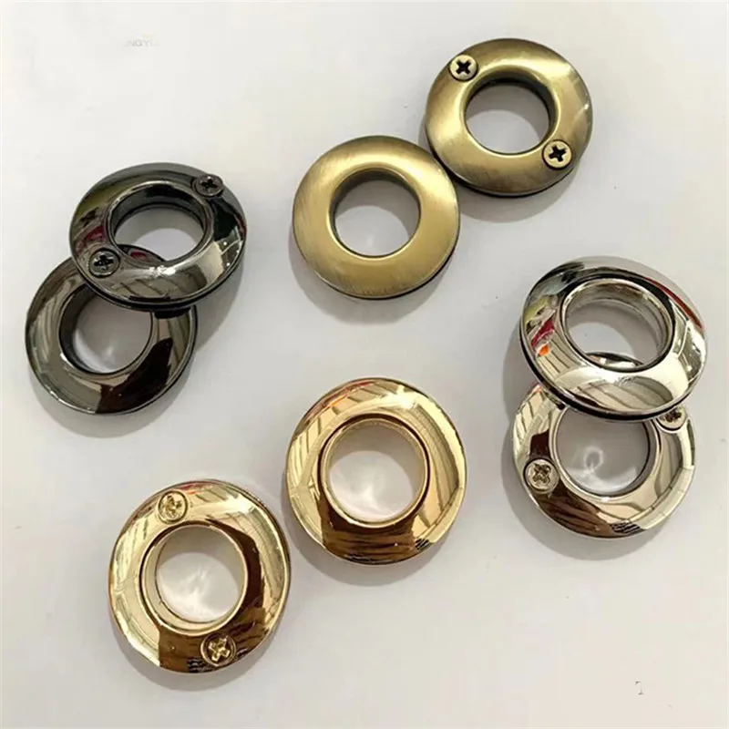 

Metal Screw Back Eyelets With Washer Grommets Leather Craft Accessory For Bag Garment Shoe Clothes Jeans Decoration