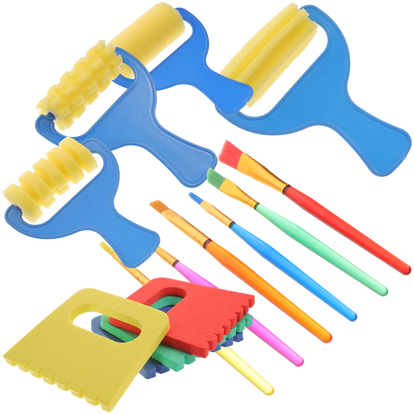 

Painting Set Art Tool DIY Brush Scraping Kids Pigment Early Learning Children Draw Scraper Graffiti Line Scraper Art Painting