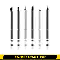 FNIRSI HS-01 Soldering Iron Tip Internally Heated Lead-Free Replacement Tip Set