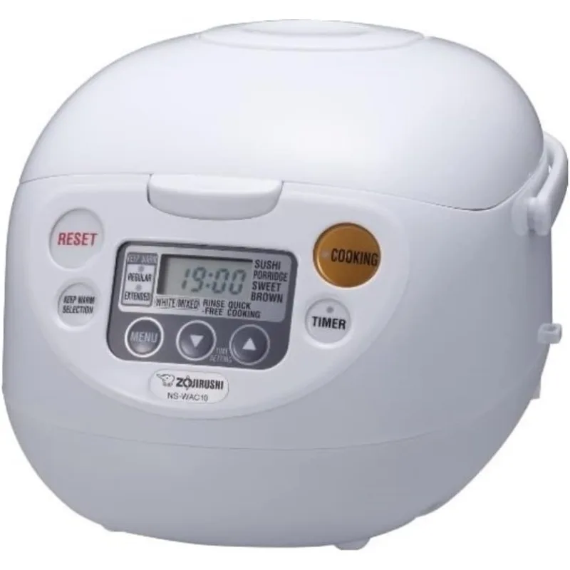 Zojirushi NS-WAC10-WD 5.5-Cup (Uncooked) Micom Rice Cooker and Warmer