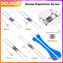 Dentystyczna śruba rozprężna Szybki ekspander podniebienny Typ ramy Ortodontyczne rozszerzenie ze stali nierdzewnej 8/ 9/11/13mm Narzędzia ortodontyczne dentystyczne