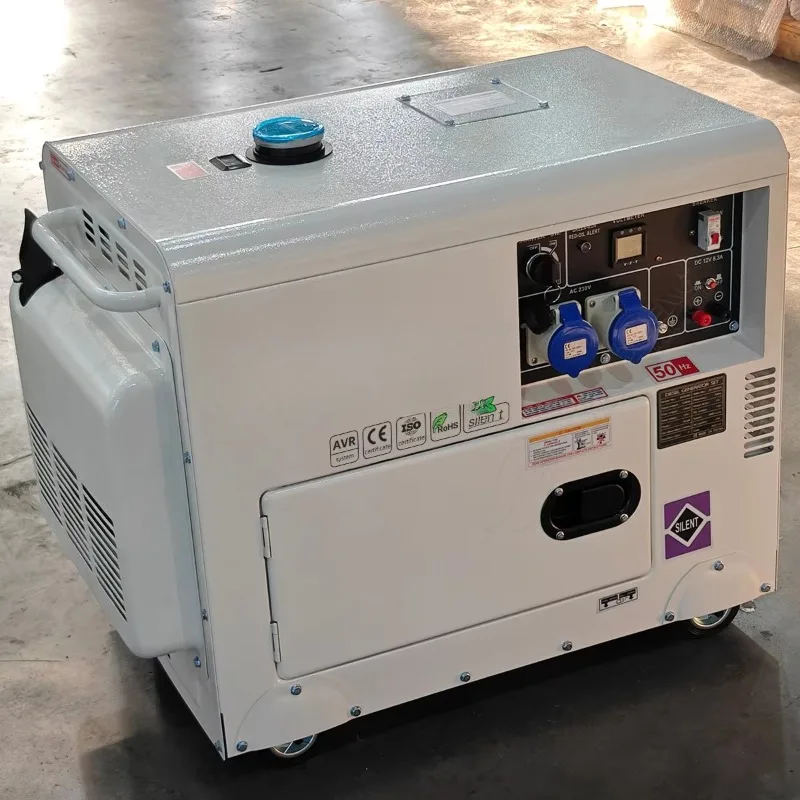 Household Emergency Silent Diesel Genset Simple One Button Start Easy Operation No Professional Technician Required Daily