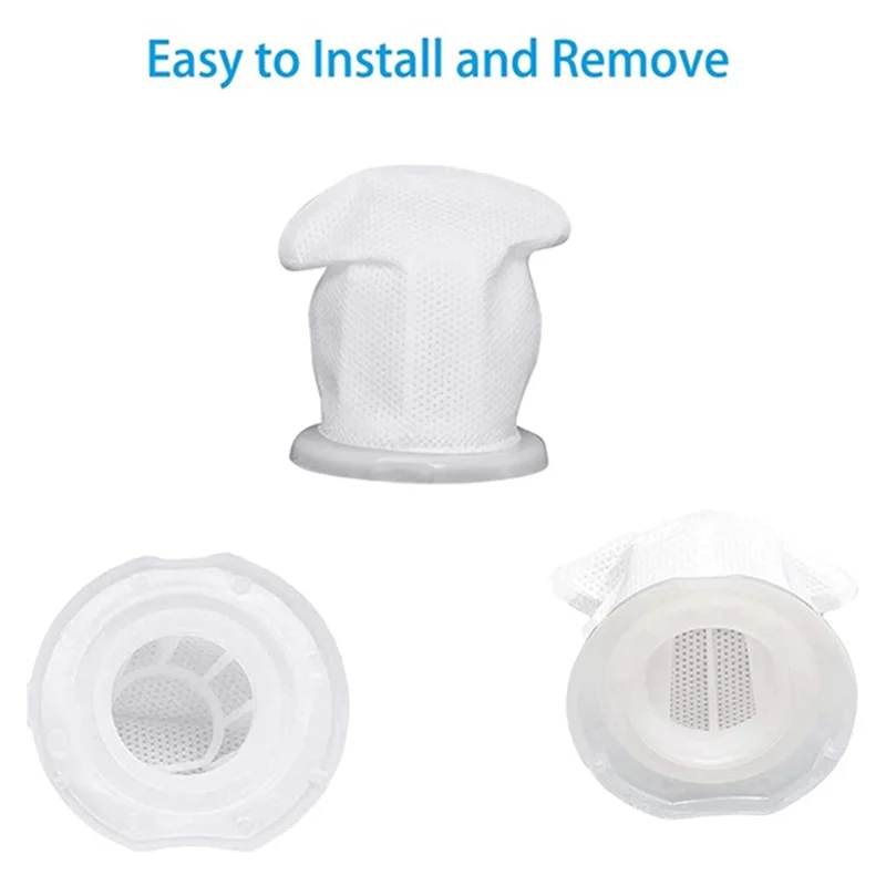 12 Stück Ersatz filter Schmutz filter kompatibel für kobold vc100 wasch baren Akku-Hands taub sauger