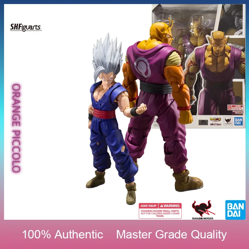 

In Stock Authentic Bandai SHF Tamashii Nations Limited Dragon Ball Super Super Hero Orange Piccolo Collectible Action Figure