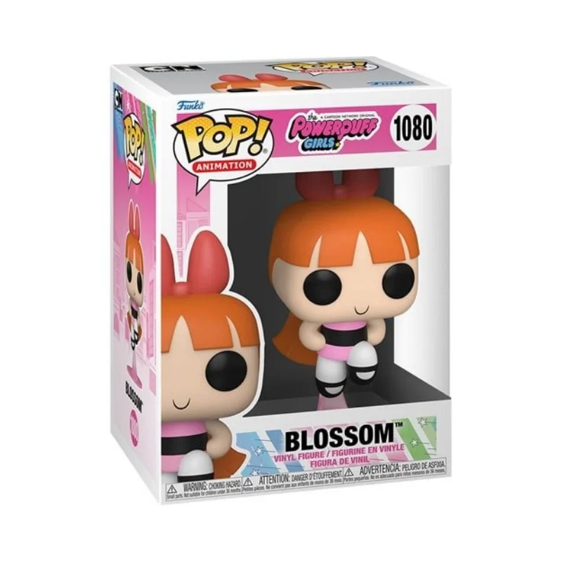 Funko Pop The Powerpuff Girls Figures Blossom Bubbles Buttercup 1080 1081 1082 شخصية من الفينيل قابلة للجمع نموذج محدود ألعاب هدايا