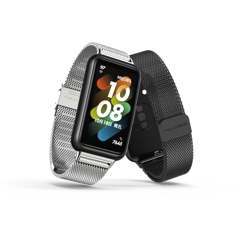 For Huawei Band 7 Strap Smart Wristband Correa Bracelet for Huawei Watch Band 8 9 10 Replacement Accessories Silicone Watchband