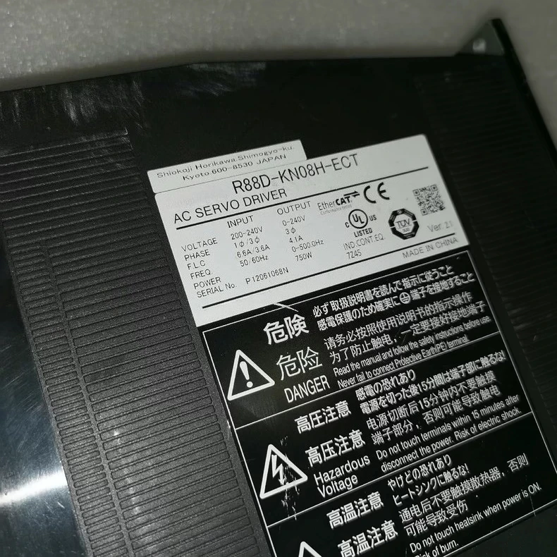 

Новый R88D-KN08H-ECT-Z для сервопривода переменного тока Omron R88D-KN08H-ECT-Z