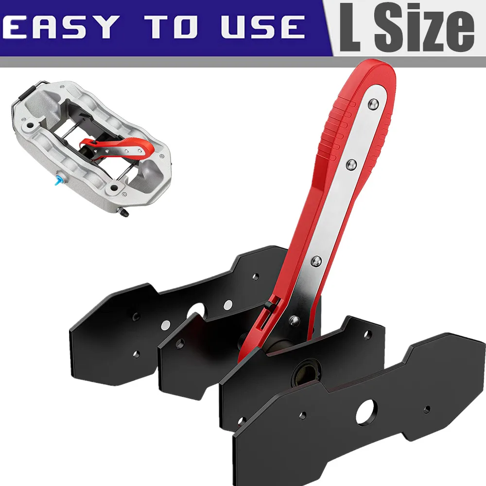 Large Brake Pad Ratchet Rewind Spreader 360° Piston Retracting Caliper Press Tool Kit From a range of 1-1/2