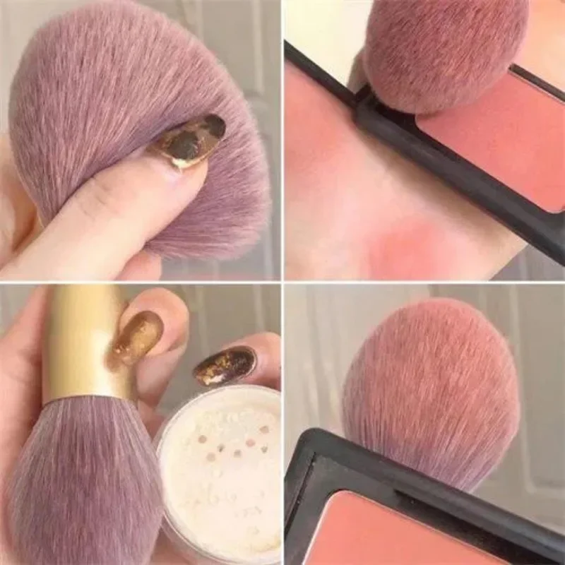 แปรงแต่งหน้าขนนุ่ม 8 ชิ้น ชุดสำหรับอายแชโดว์ รองพื้น บลัชออน เครื่องมือแต่งหน้า
