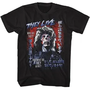 They Live Consume Black Classic T-Shirt