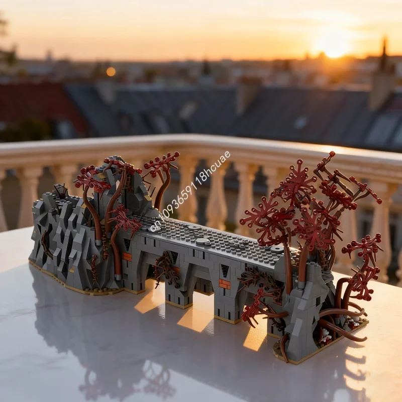 1094pcs MOC UCS Dol Guldur Part 1 8 Hobbit And Model Building Blocks DIY Creative Christmas Gifts Idea Toys Education Birthday