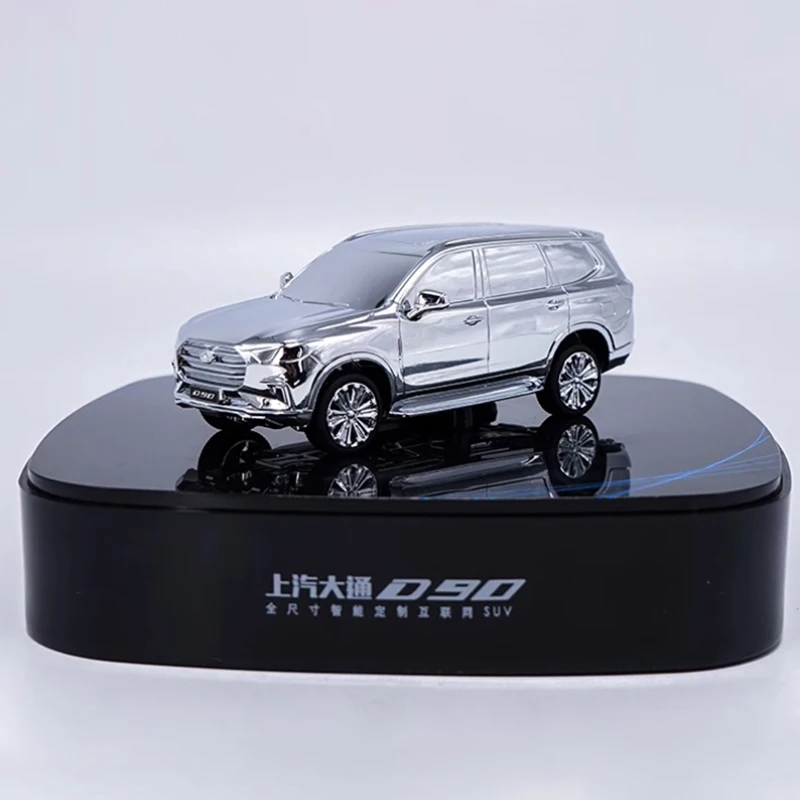 Diecast 1:43 Scale MAXUS D90 SUV Alloy Electroplated Cars Model Finished Product Static Model Simulation Toy Collection Gift