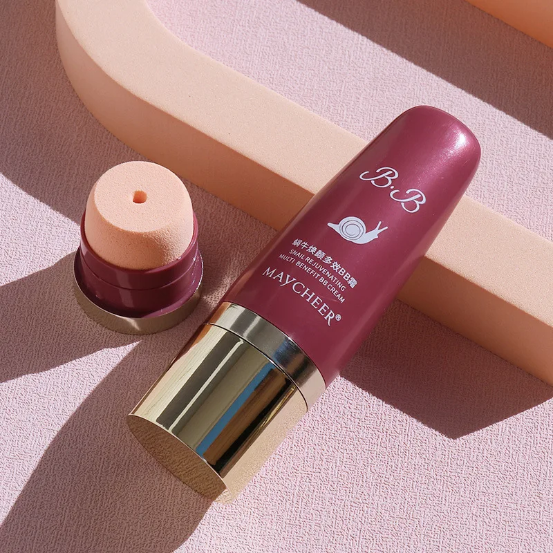 40ml BB Cream Illumina sfocatura Fondotinta Viso Correttore idratante Lunga durata Impermeabile Copertura completa Anche il tono della pelle Trucco