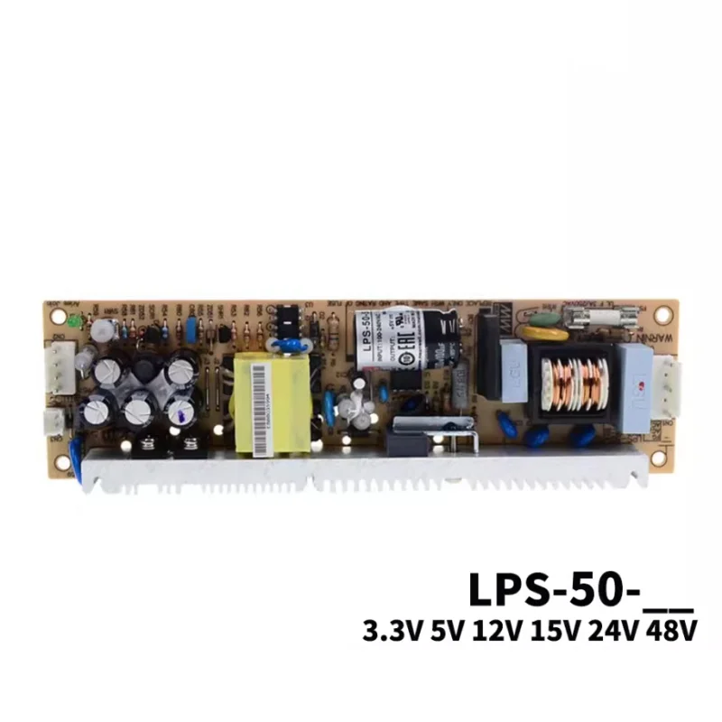 LPS-50 50W MEAN WELL PCB Bare Board Power Supply LPS-50-5 LPS-50-12 LPS-50-24 LPS-50-48 LPS-50-3.3 Compact Narrow Strip Type