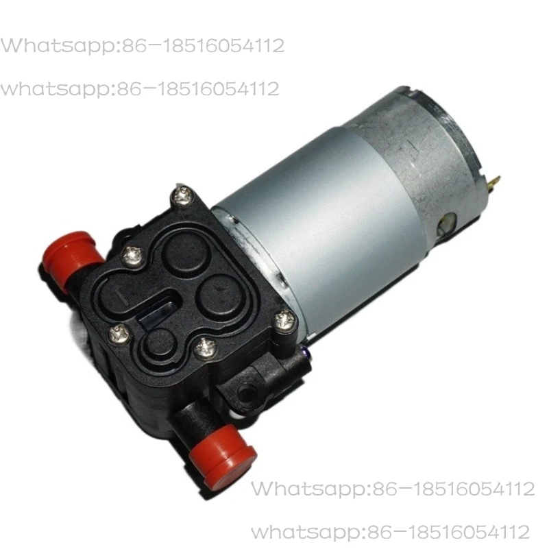555 Motor 18V Diaphragm High Pressure Water Pump 8bar Pressure 12-24V High Pressure Diaphragm Water Pump