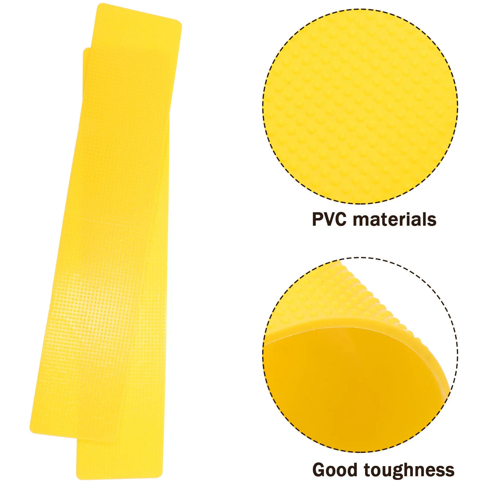 

Tennis Training Aids 10 Pcs Sports Floor Marking Tapes Adhesive Straight Line Markers for Basketball Football Court Carpet Sign