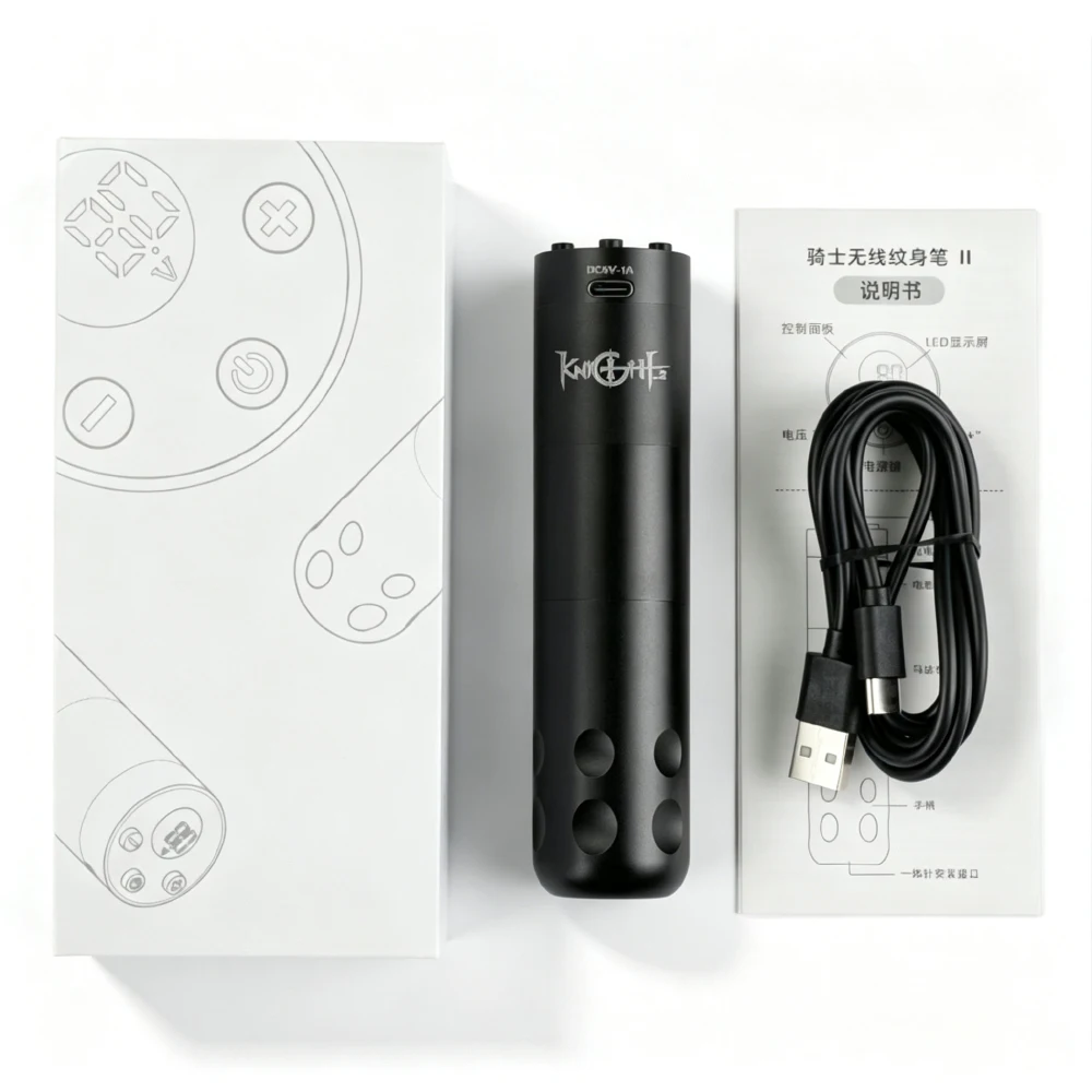 Tattoo Machine for Beginners, Tattoo Gun 3.5mm Stroke Length Compact Lightweight Tattoo Pen 1300mAh Battery for Tattoo Artist