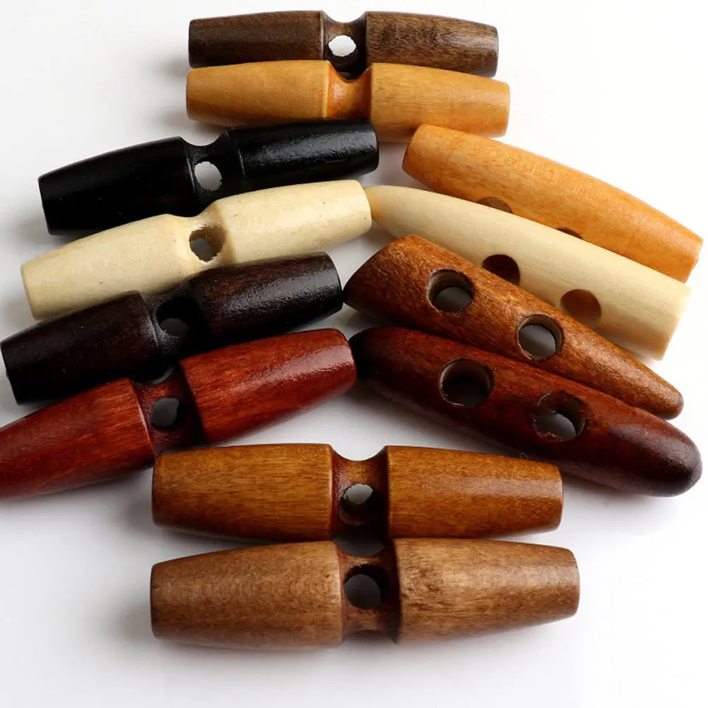 

20Pcs Durable Vintage Horn Buttons Sew-on Coat Sweater Replacement Overcoat Clothing Accessories DIY Sewing Coat Button