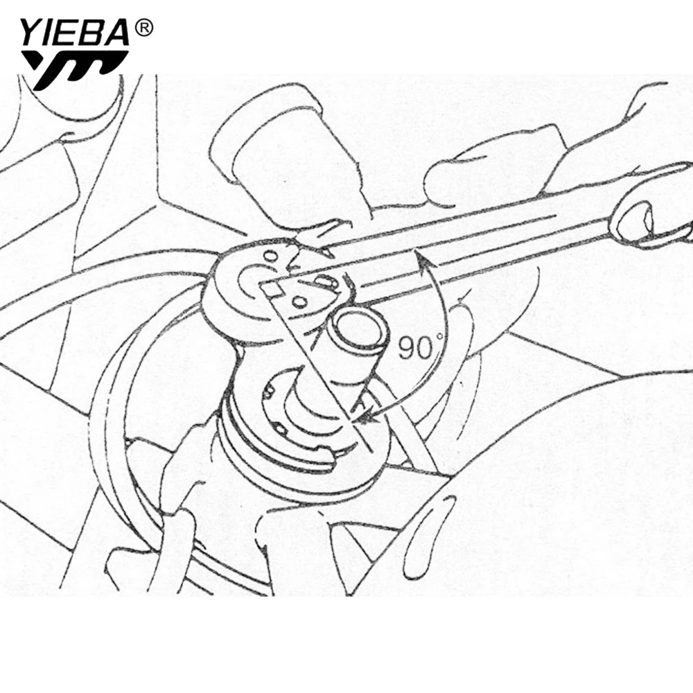 لياماها XJR FZR R1 R6 1987-2002 XV535 لسوزوكي GSXR 600 750 1000 توجيه الجذعية رئيس الأسهم C المفك وجع أداة ضبط