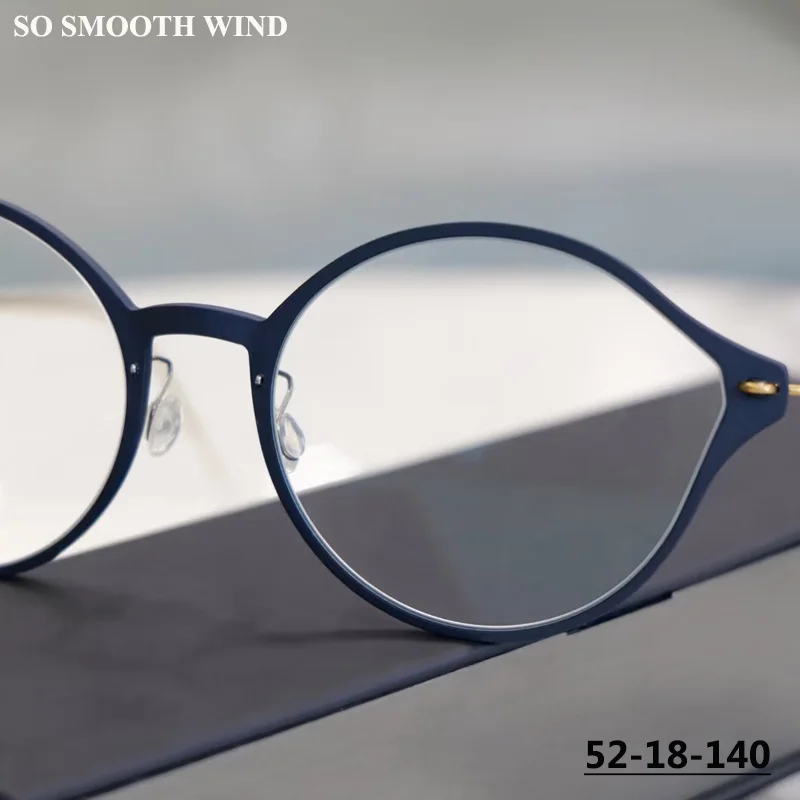 

Denmark Irregular Round Eyeglasses 6558 Screwless Design Men Women Circle Glasses Frame Ultralight Acetate Spectacles Eyewears