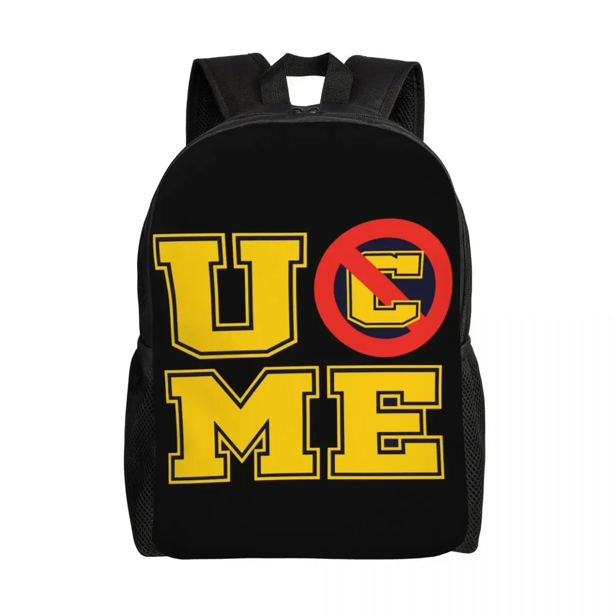 

Custom WWE John Cena U Cant See Me Travel Backpack Women Men School Laptop Bookbag College Student Daypack Bags