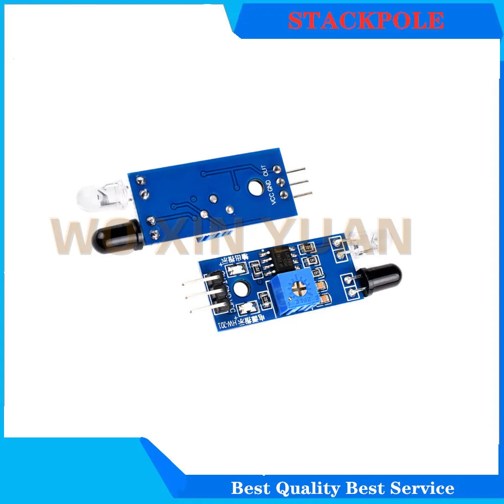 Smart Electronics New for Arduino Diy Smart Car Robot Reflective Photoelectric 3pin IR Infrared Obstacle Avoidance Sensor Module