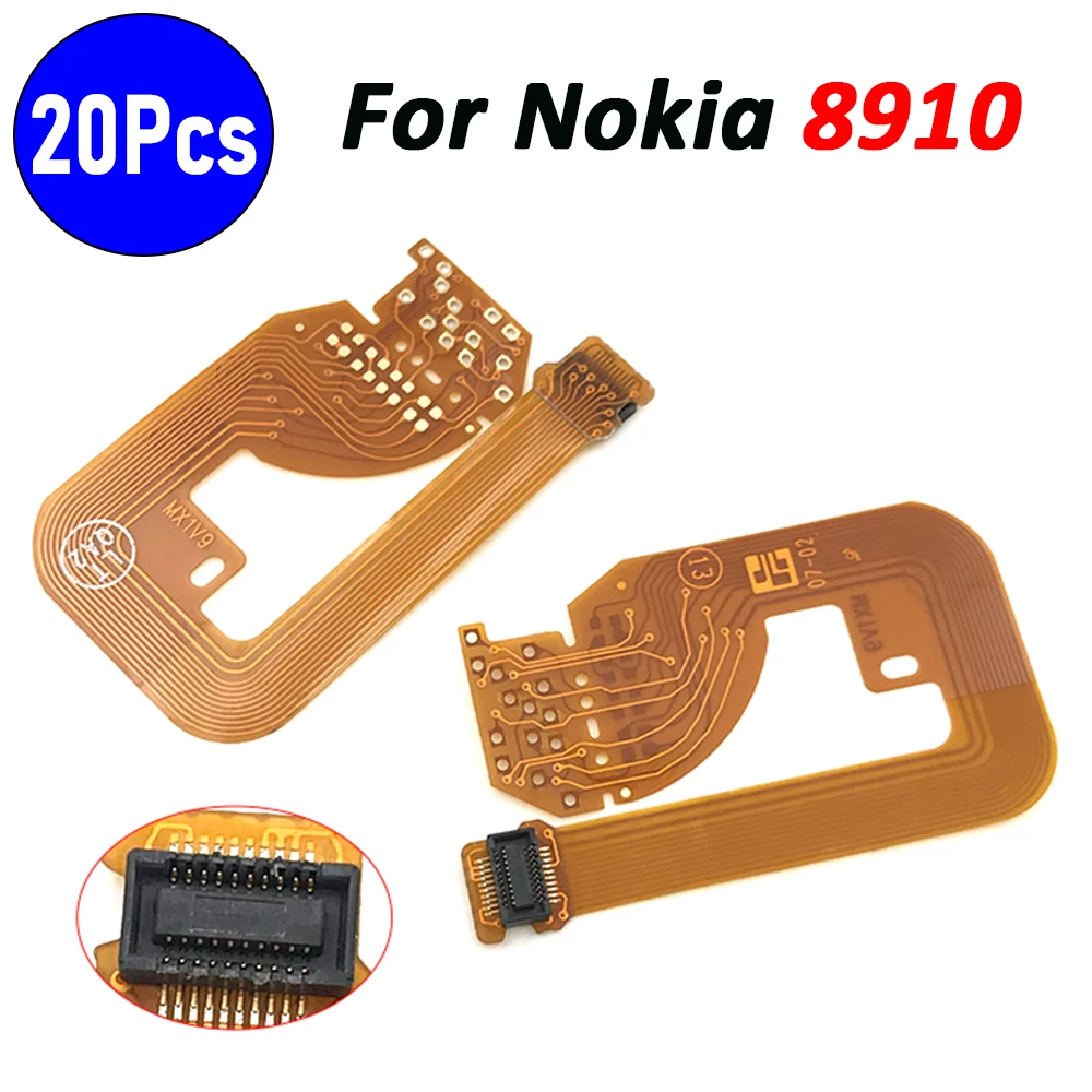 20Pcs/Lot，NEW Repairs connector Flex Cable with connector hold board module For Nokia 8910